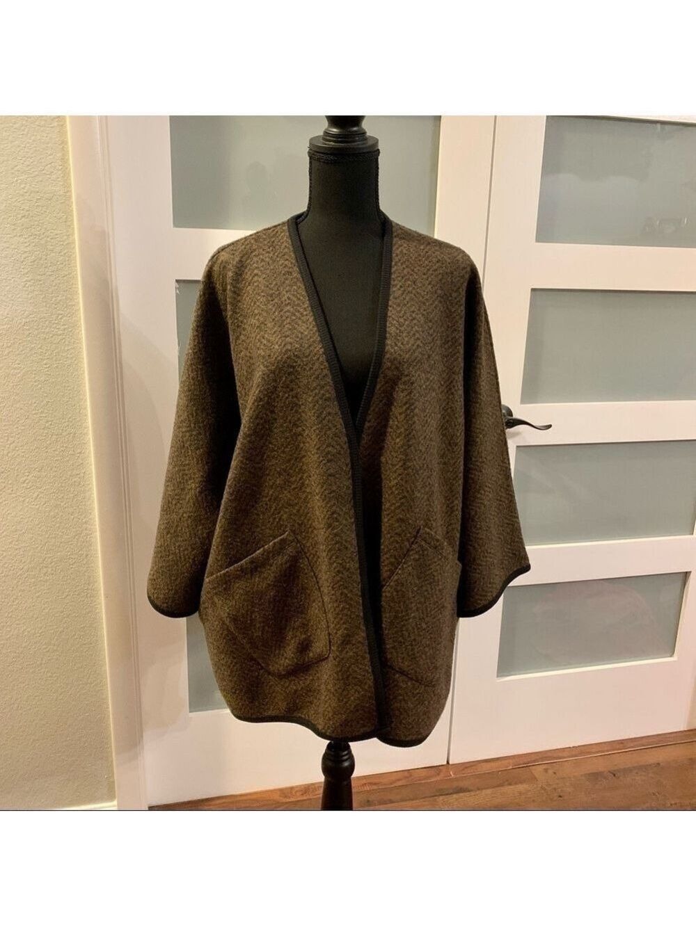 𝅺madewell oversized grey sweater jacket. Size M/L